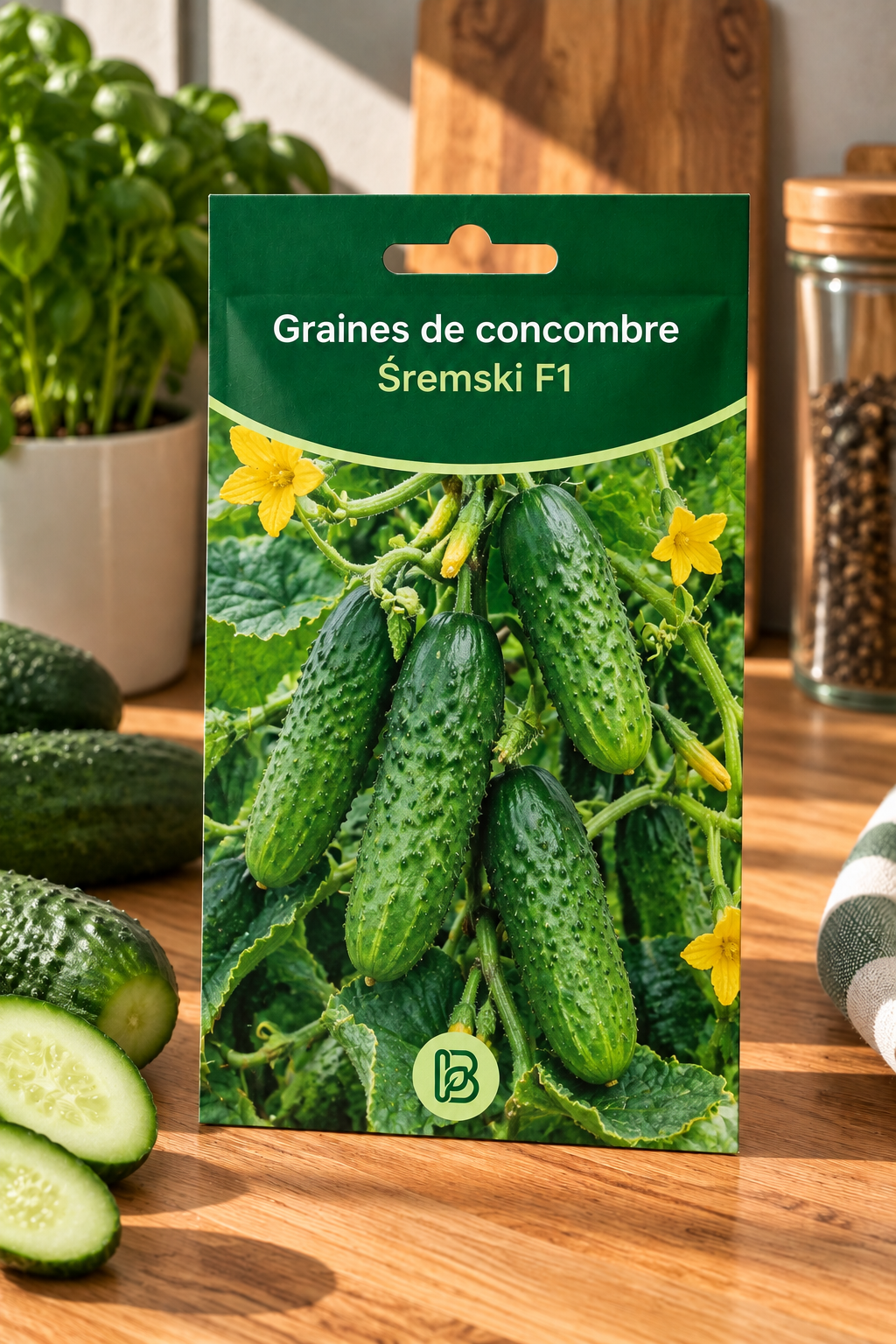 graines de concombre Sremki F1 pour culture hydroponique