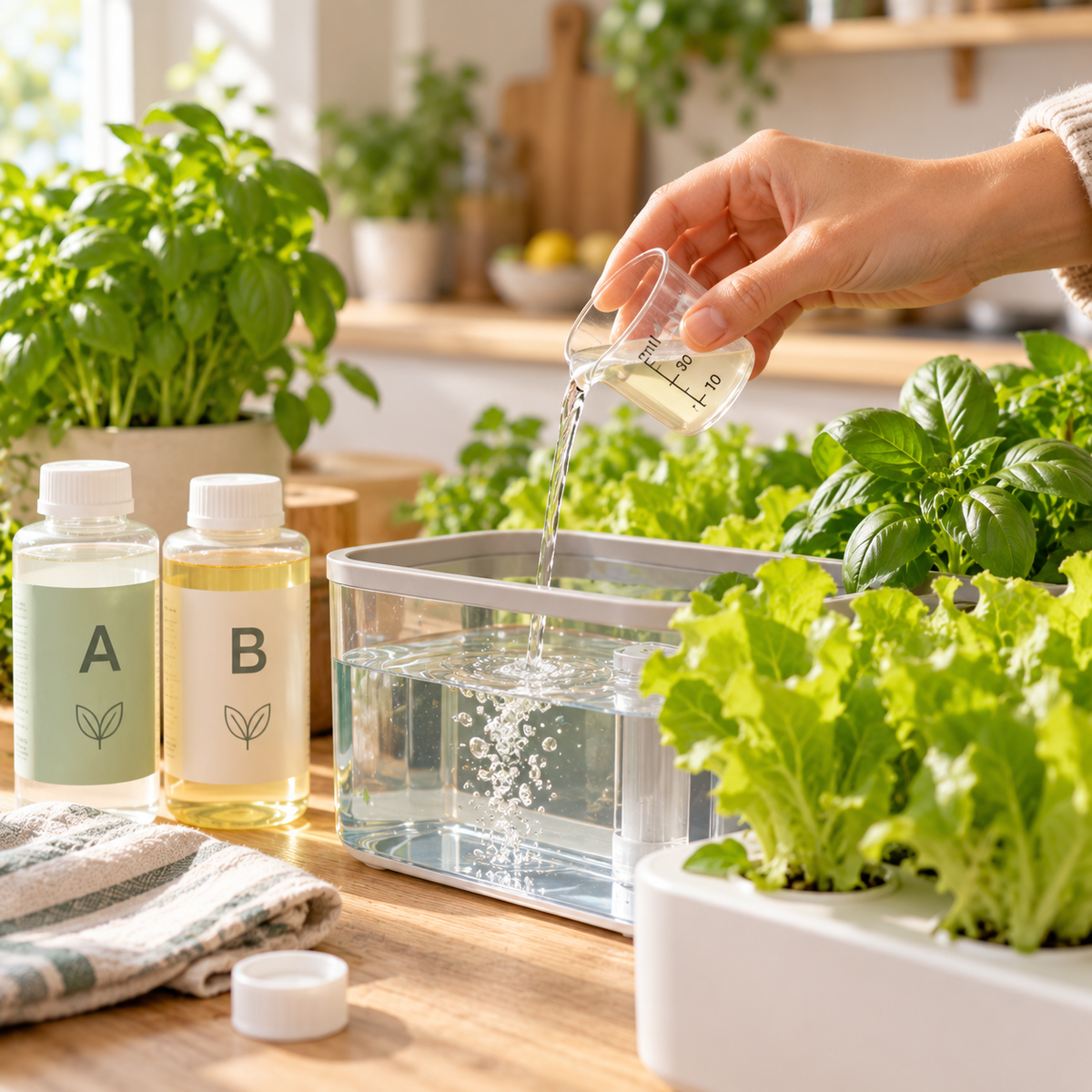 Nutriments hydroponiques : à quoi servent-ils et comment bien les doser ?