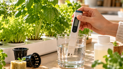 EC en hydroponie : faut-il vraiment la mesurer dans un potager intérieur ?