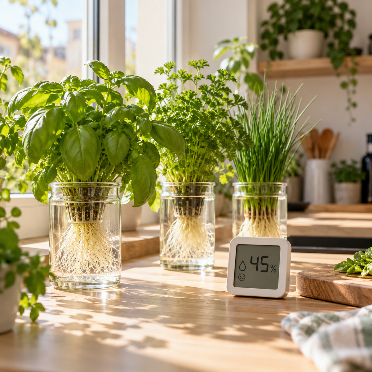 Potager hydroponique en appartement : faut-il craindre l'humidité et les moisissures ?