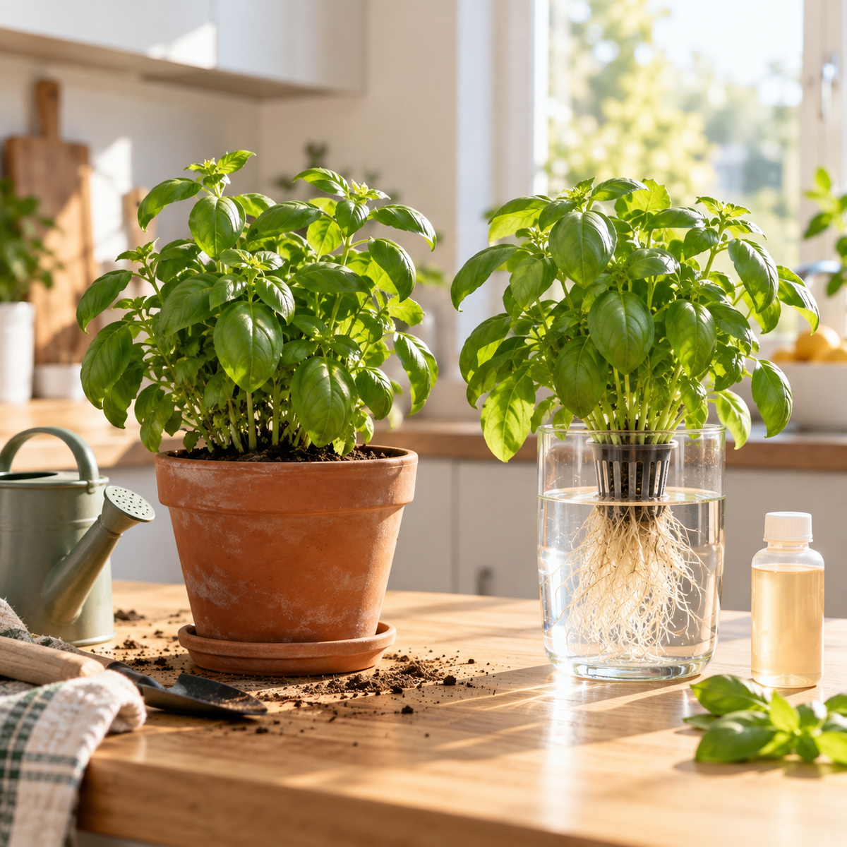 Hydroponie ou terre : que choisir pour cultiver en appartement ?