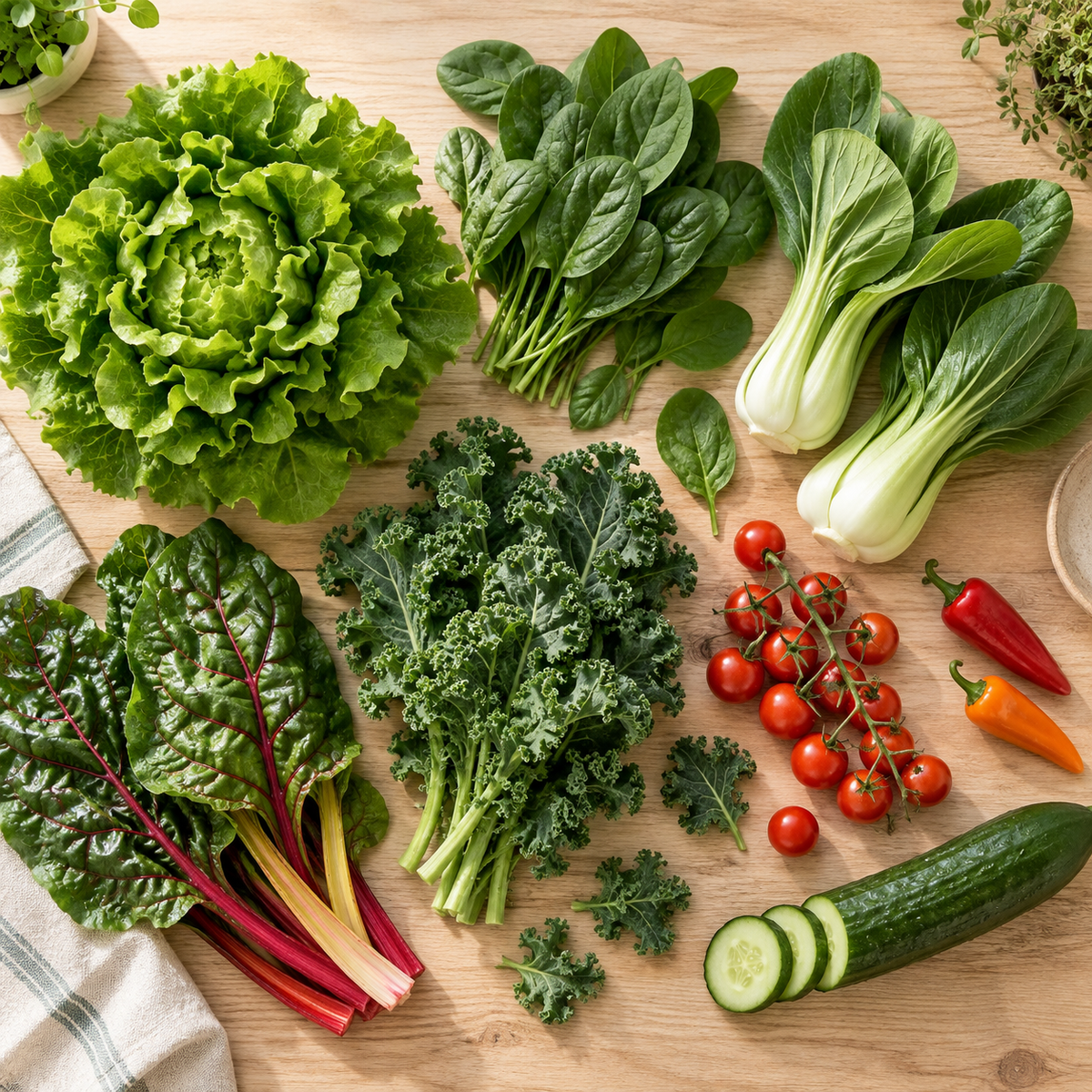 Quels légumes faire pousser en hydroponie ?