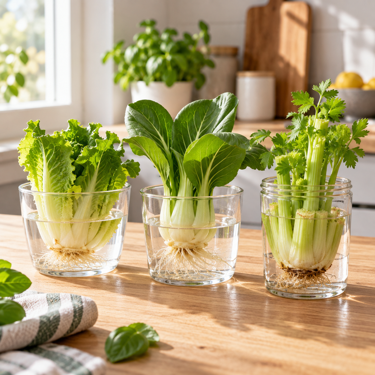 Quels légumes peuvent pousser dans l’eau ?