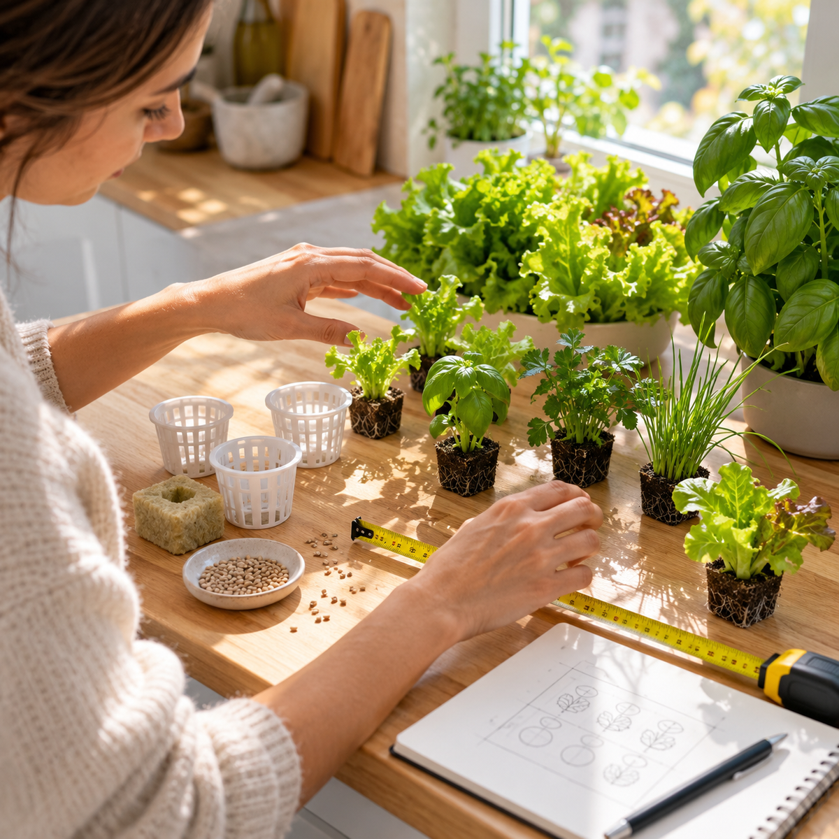 Petit potager intérieur : combien d’emplacements faut-il vraiment ?