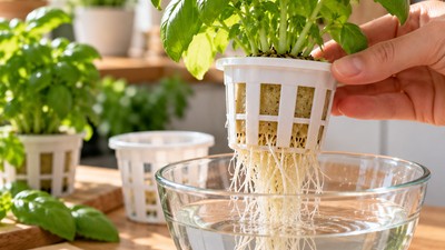 How can plants grow without soil?