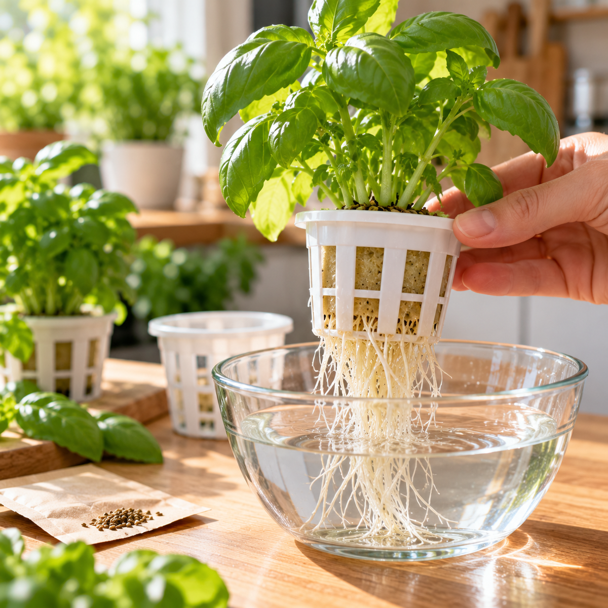 Comment les plantes peuvent-elles pousser sans terre ?