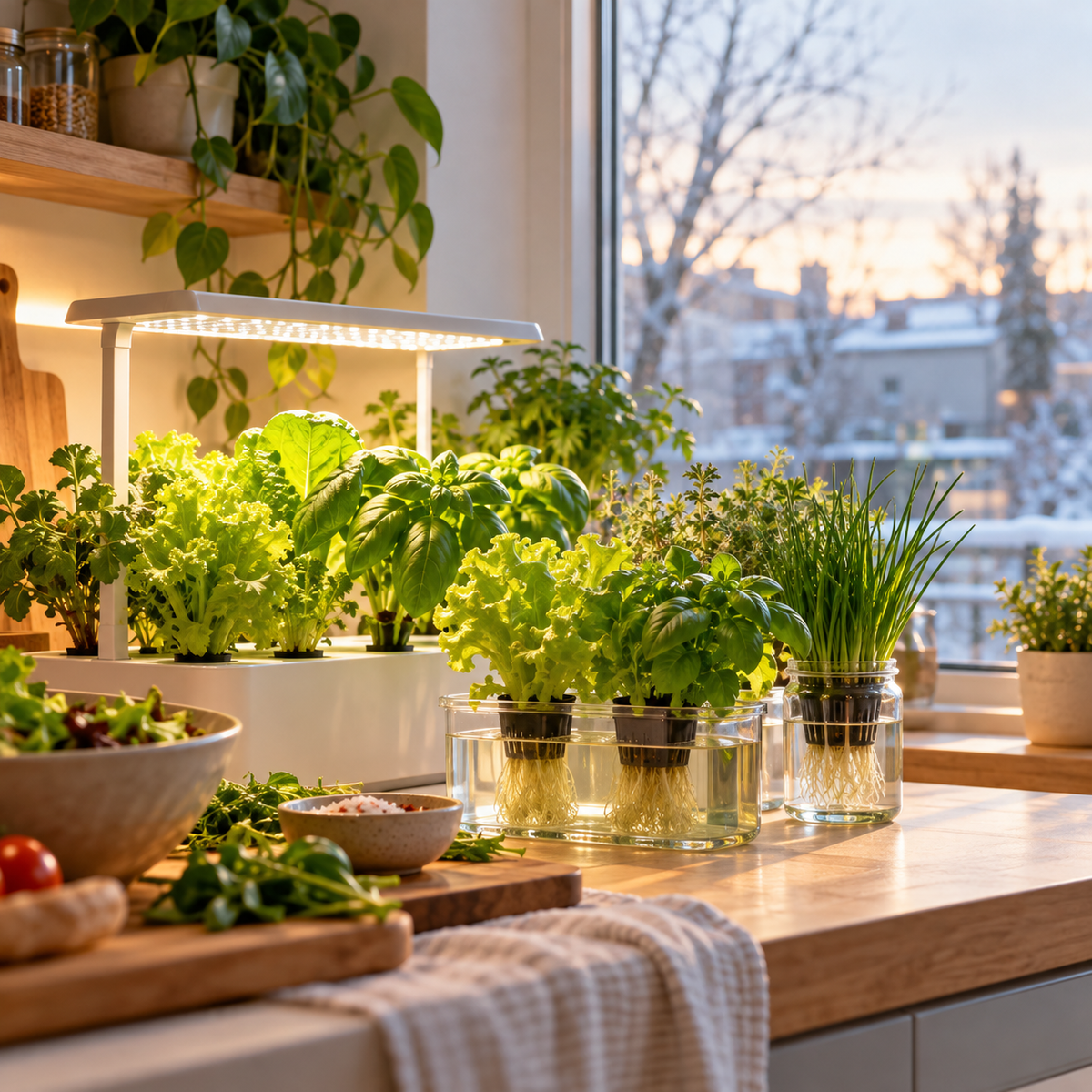 Potager intérieur en hiver : que peut-on vraiment cultiver chez soi ?