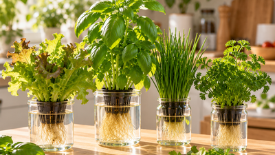 Potager intérieur : quelles plantes cultiver ensemble sans qu’elles se gênent ?