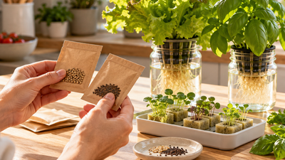 Potager intérieur : comment choisir des variétés compactes ?