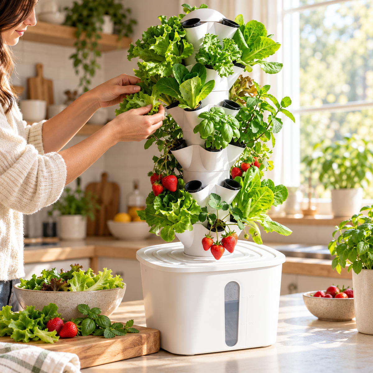 Potager vertical intérieur : que peut-on vraiment cultiver sur plusieurs niveaux ?