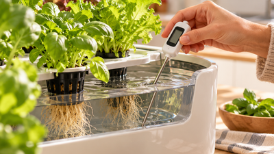 Température de l’eau en hydroponie : quelle valeur viser dans un potager intérieur ?