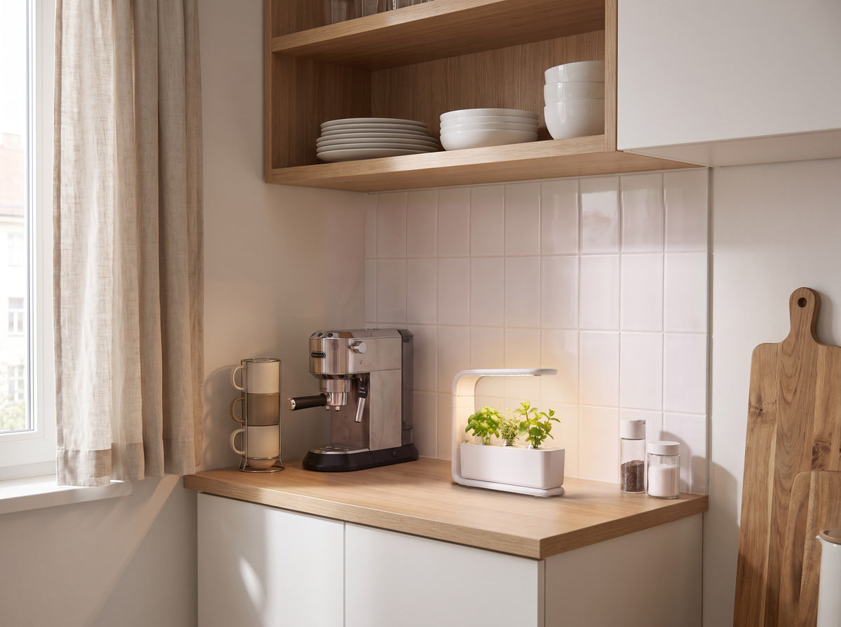 Verdia Mini compact dans une petite cuisine